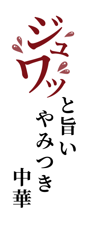 「ジュワッと旨いやみつき中華」