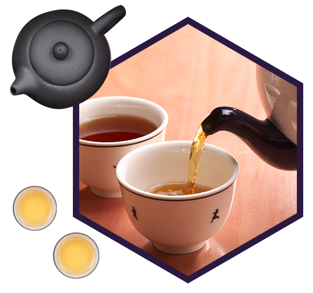 お茶シーン